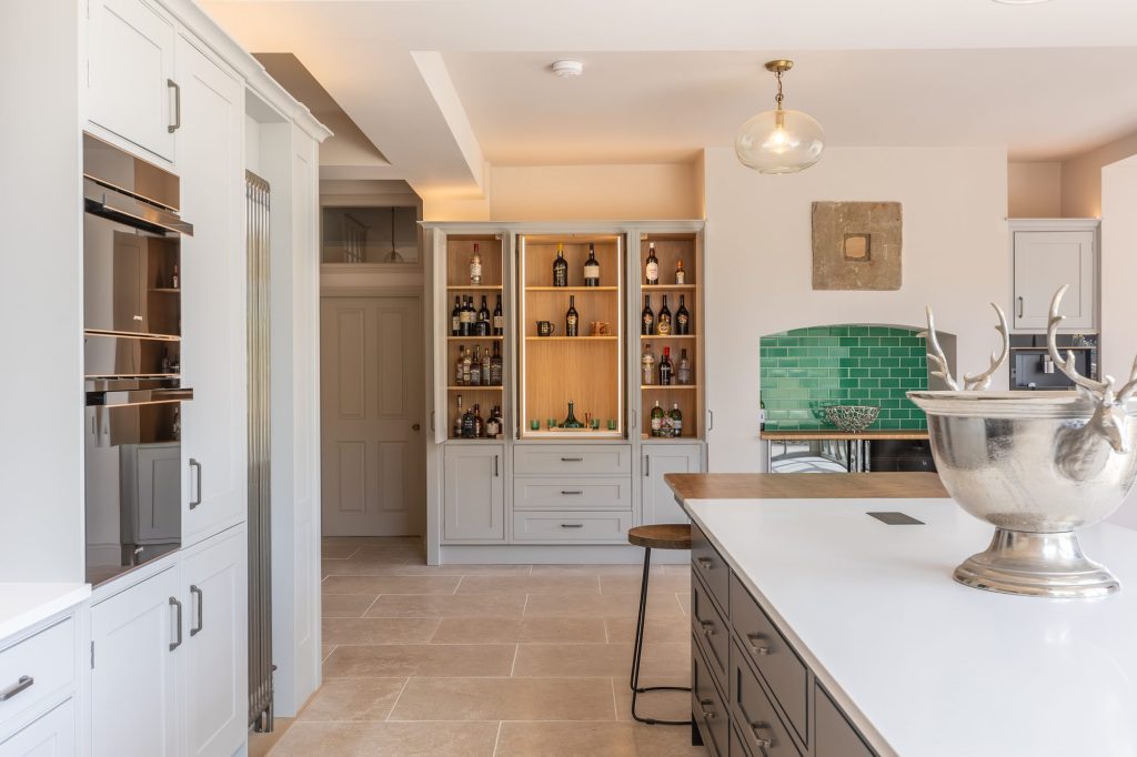 Kitchen detail at The Old Rectory, North Yorkshire, designed by Pip Interior Designs