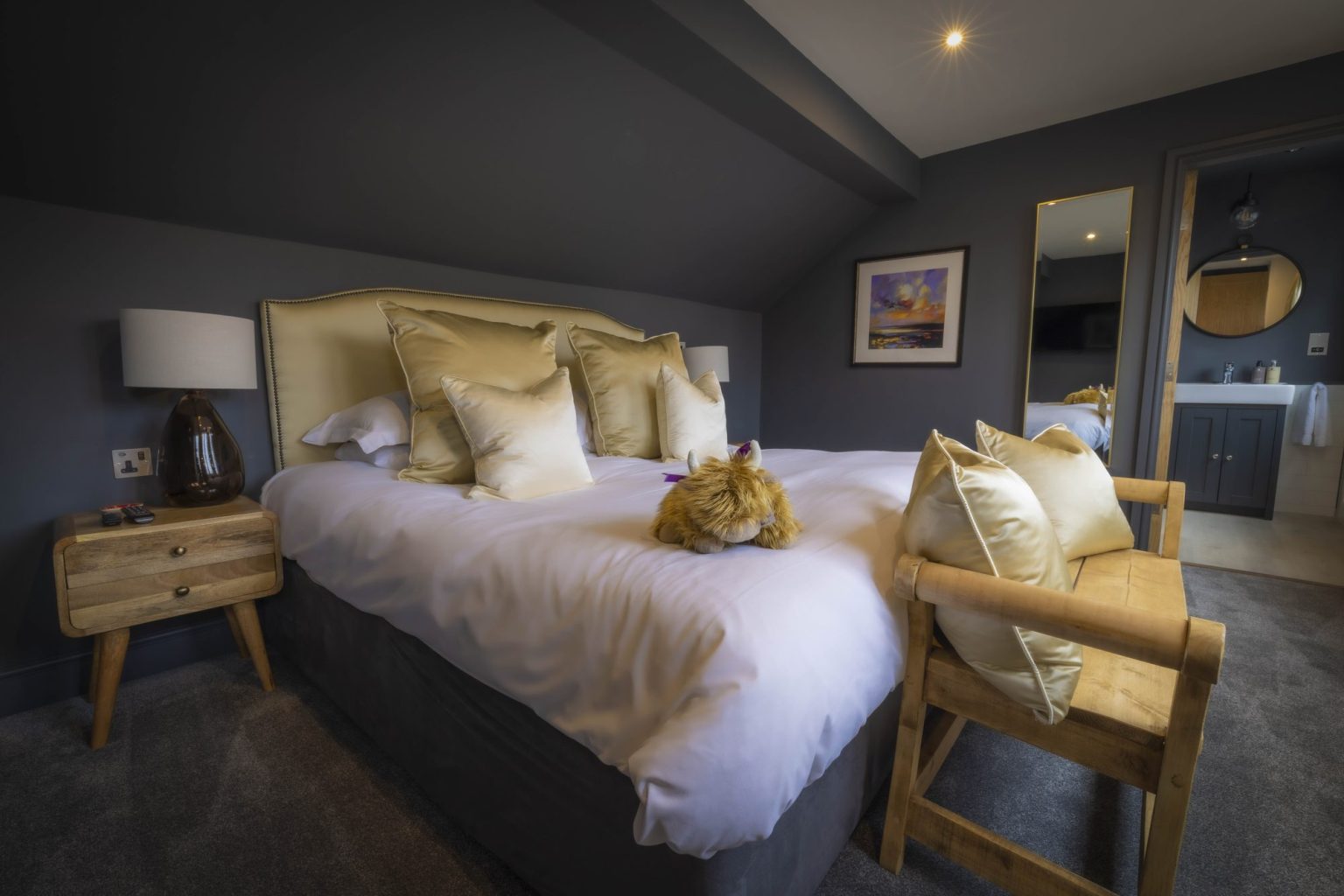 Another view of the interior in York, North Yorkshire, designed by Pip Interior Designs